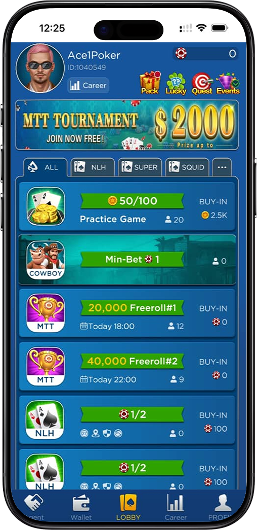 ACE1 POKER主页